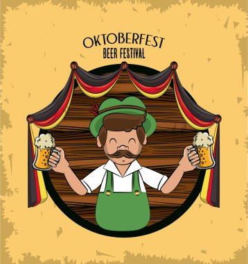 Oktober fest kartı