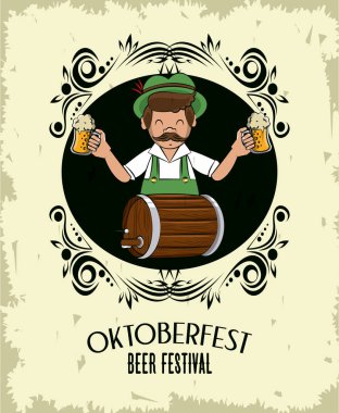Oktober fest kartı