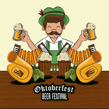 Oktober fest kartı