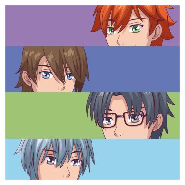 Erkek yüz anime dizi