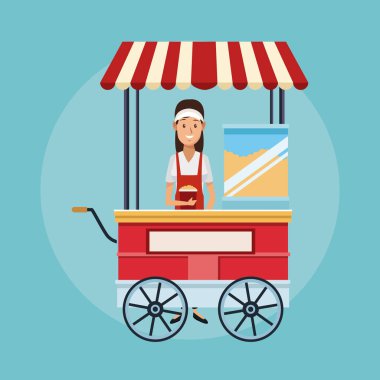 Mısır standı çizgi film pop