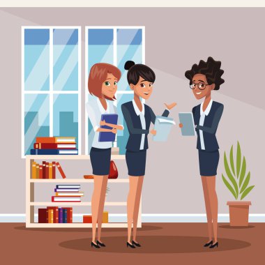 Ofiste iş arkadaşları