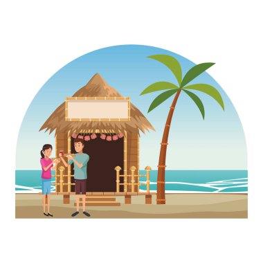 Tanıdıkları beach noktasında