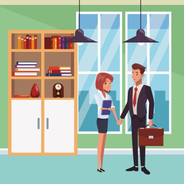 Ofiste iş arkadaşları