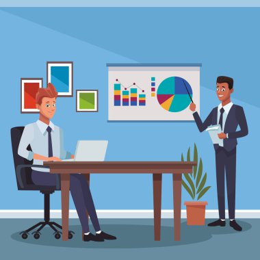 Ofiste iş arkadaşları