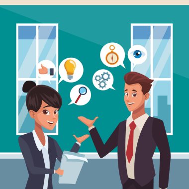 Ofiste iş arkadaşları