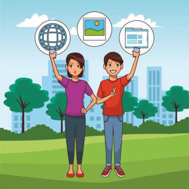 İnsanlar ve smartphone