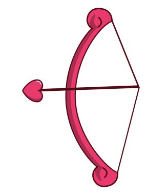 Aşk tanrısı arch ve ok