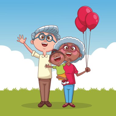 dedesi ve çocuklar