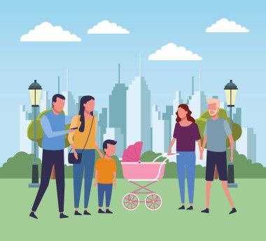 Ailesi ne kadar da park çizgi film