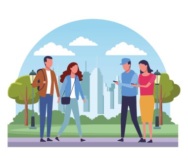 Peope park karikatürler