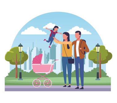 Ailesi ne kadar da park çizgi film