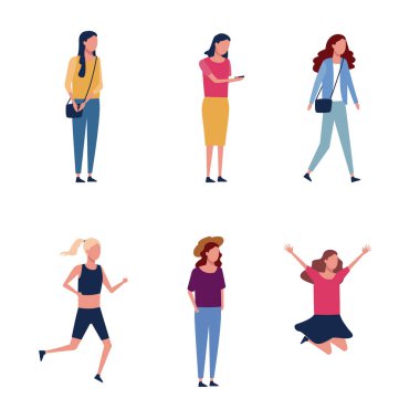 Bayan avatar kümesi