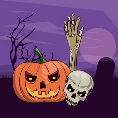 Halloween korkunç çizgi film