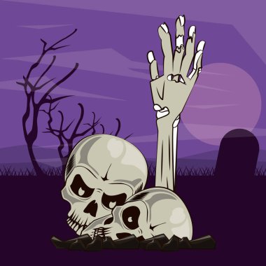 Halloween korkunç çizgi film