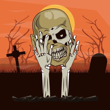 Halloween korkunç çizgi film