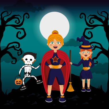 Çocuklar ve Cadılar Bayramı