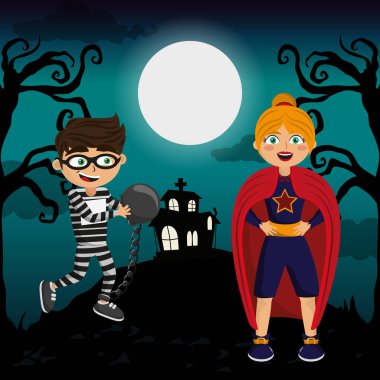 Çocuklar ve Cadılar Bayramı