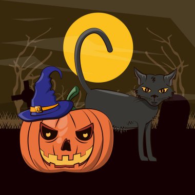 Halloween korkunç çizgi film