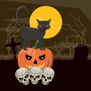 Halloween korkunç çizgi film