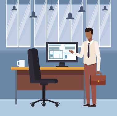 Ofisteki iş adamları