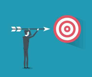 işadamı sorun simgesi