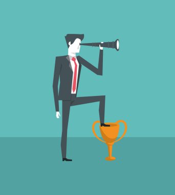 işadamı sorun simgesi