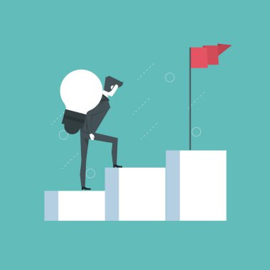 iş lideri ve yüksek achiever