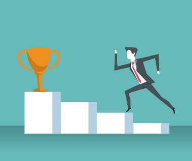 iş lideri ve yüksek achiever