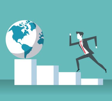 iş lideri ve yüksek achiever