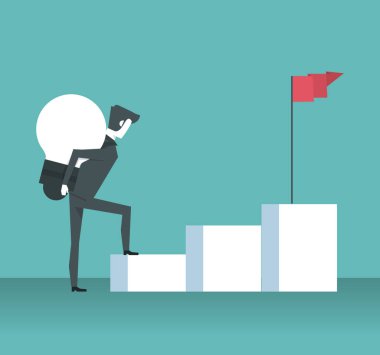 iş lideri ve yüksek achiever