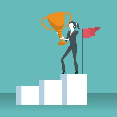 iş lideri ve yüksek achiever