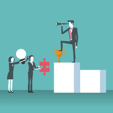 İş ortakları çizgi film