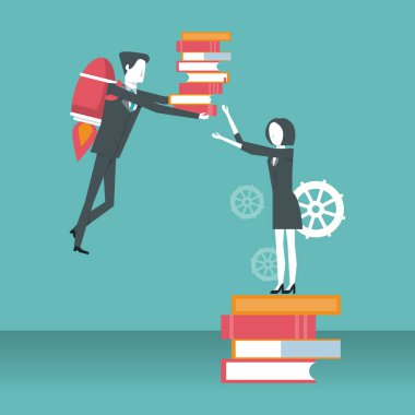 İş ortakları çizgi film