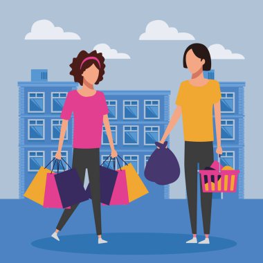 insanlar alışveriş merkezine