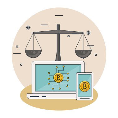 Bitcoin madencilik karikatürler