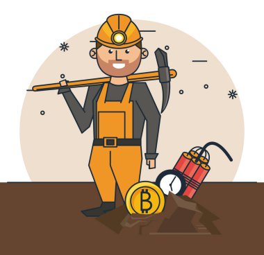 Bitcoin madencilik karikatürler