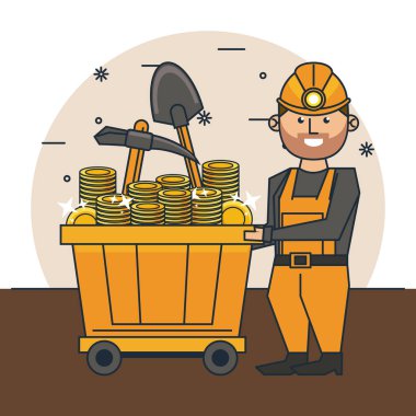 Bitcoin madencilik karikatürler