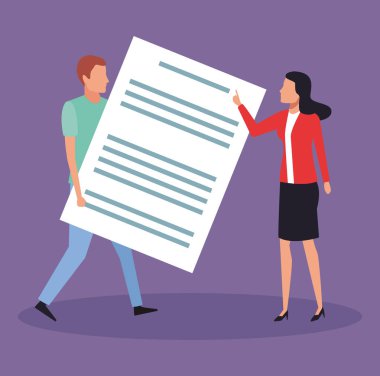 bir sunudaki iş karakter