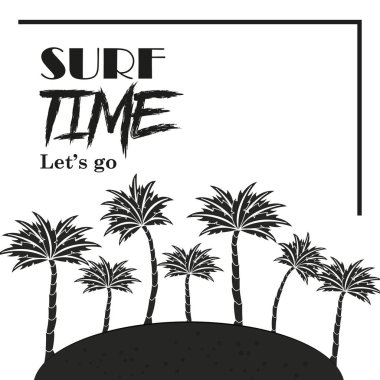 sörf zaman tema poster