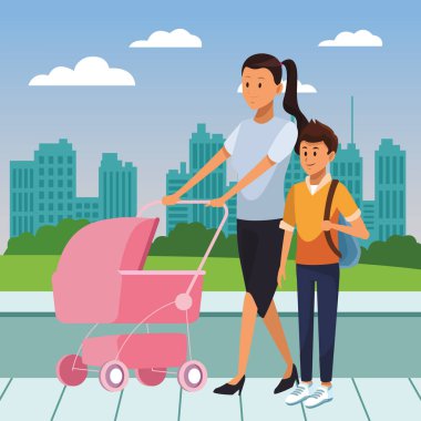 Genç Anne çizgi film