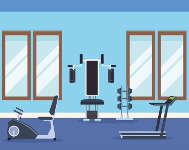 egzersiz makineleri karikatürler