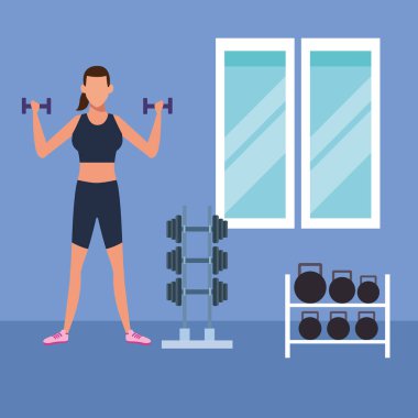 egzersiz fitness kadın