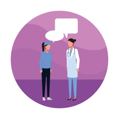 İnsanların çalışma çizgi film