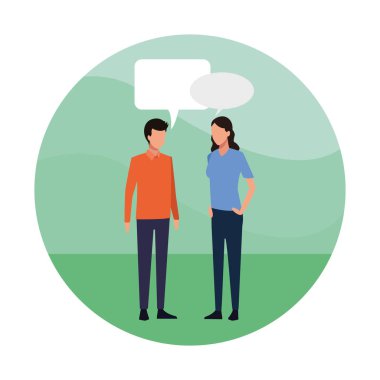 Arkadaş konuşuyor karikatür