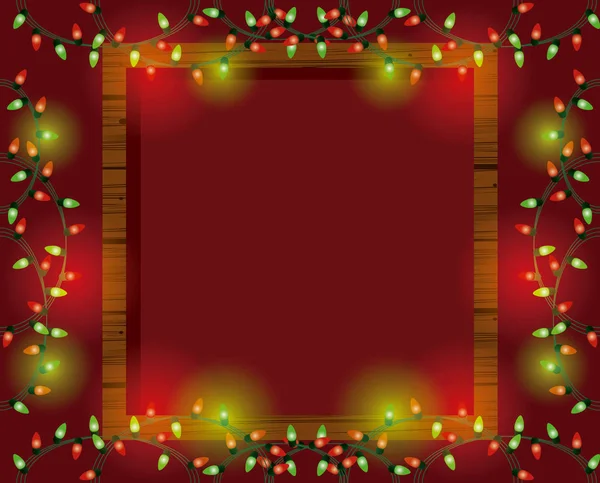 Luci di Natale per la decorazione — Vettoriale Stock