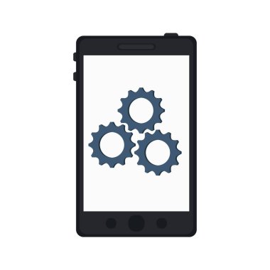 Gears'ı ekranda ile Smartphone