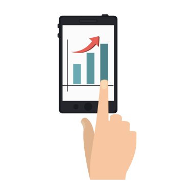 Smartphone ile grafik dokunmadan el