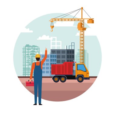 İnşaat Oluşturucusu çizgi film