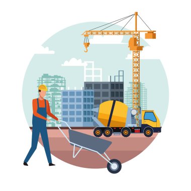 İnşaat Oluşturucusu çizgi film